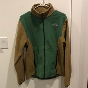 The North Face fleece zipper jacket